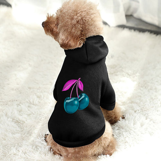 Blue Cherry© Limited Edition Pop Super Cozy, Anti Dirt Pet Hooded Suit