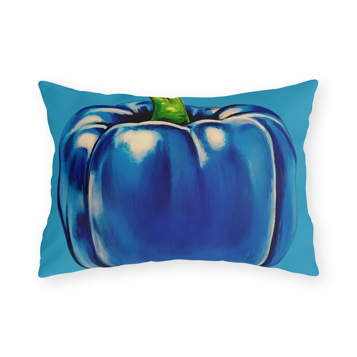 Pepper Blue© European Soft Stylish Porch Comfort Plush Outdoor Anti-Mold All Weather Easy Clean All Year Square Pillows