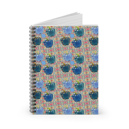 Pepper Bleu© In International Cuisine Always Perfect Simply Sweet Spiral Notebook - Rule Lined