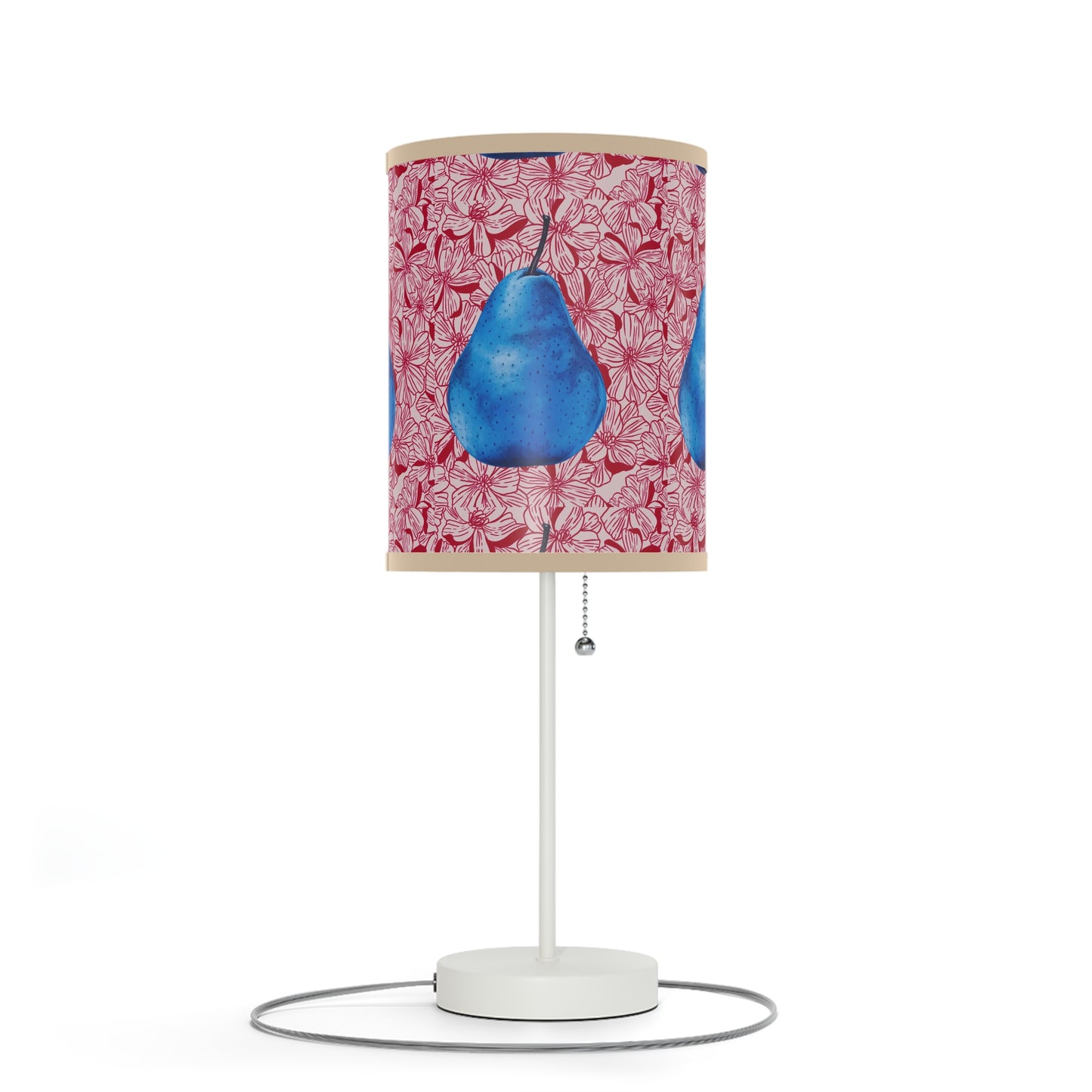 Pear Blue© Lamp on a Stand, US|CA plug