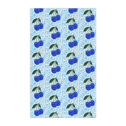 Blue Cherry© Limited Edition Soft Touch Kitchen Towel