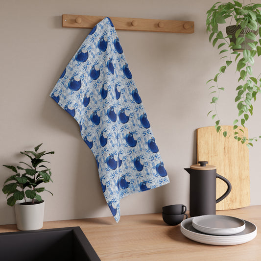 Apple Blue© Super Soft Kitchen Towel