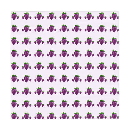 Concord Strawberry© Pop Deluxe Design Posh Soft And Light Tablecloth In Little Lavender Lilly