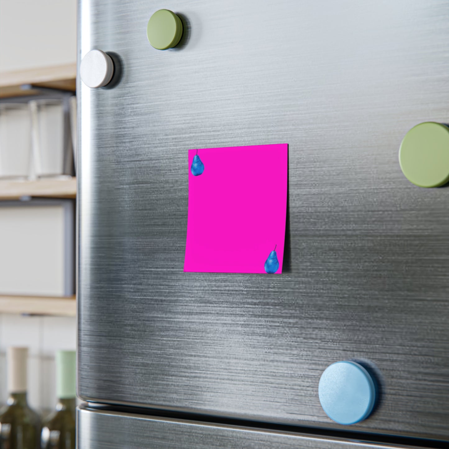 Post-it® Pear Blue© Note Pads Assembled in the USA