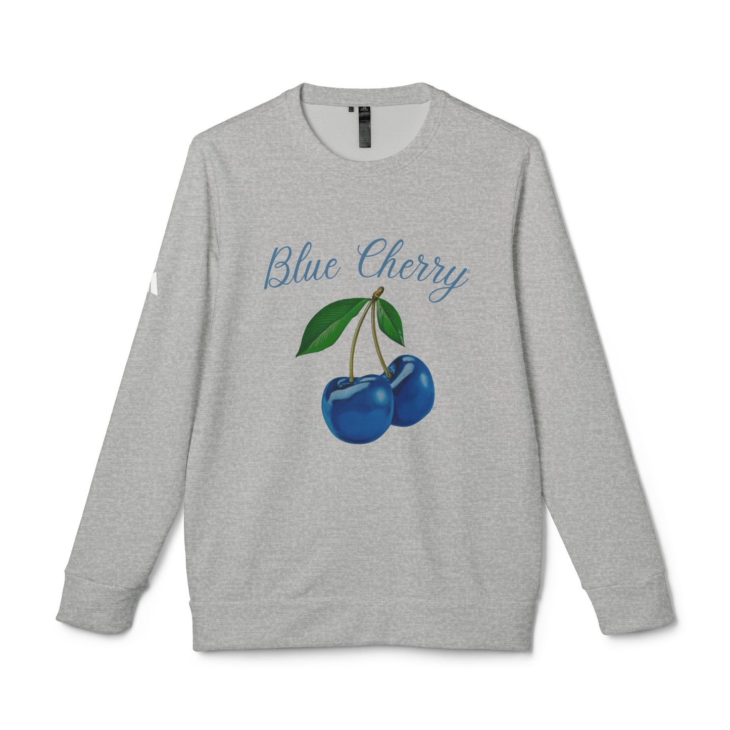 Blue Cherry© Luxturnal© Adidas® Unisex Super Soft Deluxe Cozy Fleece Crewneck Sweatshirt