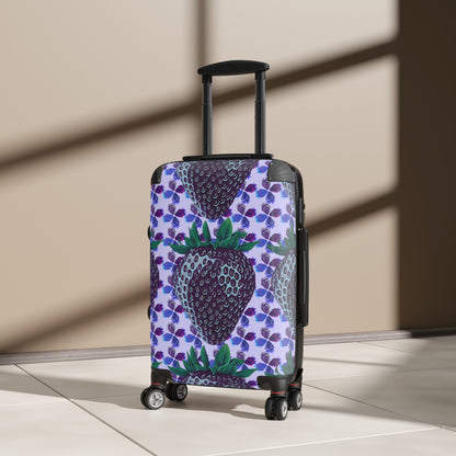 Runway Priority Elite Sure Travel Heavy Duty Easy Clean Anti Damage Suitcase in Concord Strawberry©