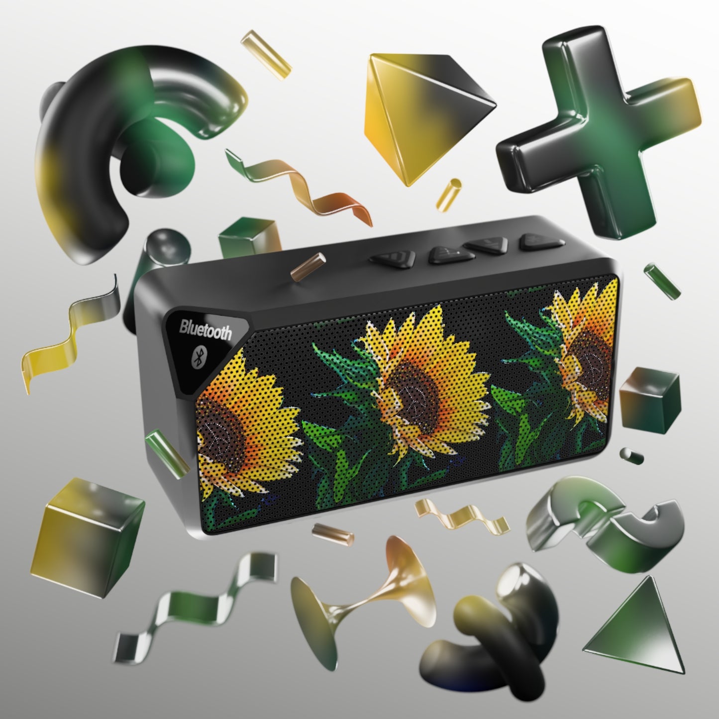 Sunflower Of Peace© Jabba Bluetooth Speaker