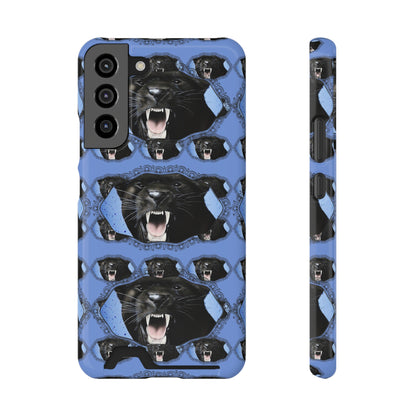 Panther Roar© Limited Edition Slim Lightweight DuraFlex© Safe Impact Resistant Phone Case With Card Holder Compatible with iPhone 13, and Samsung Galaxy S21, S22 models