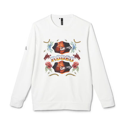 Rodeo© Luxturnal© Adidas® Unisex Super Soft Deluxe Cozy Fleece Crewneck Sweatshirt Up To 4XL