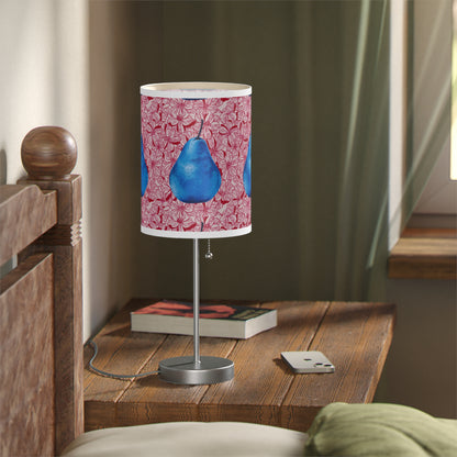 Pear Blue© Lamp on a Stand, US|CA plug