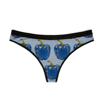 Pepper Blue© Super Soft Euro Deluxe Everyday All Day Active Comfort Women's Thong In NYC Deluxe