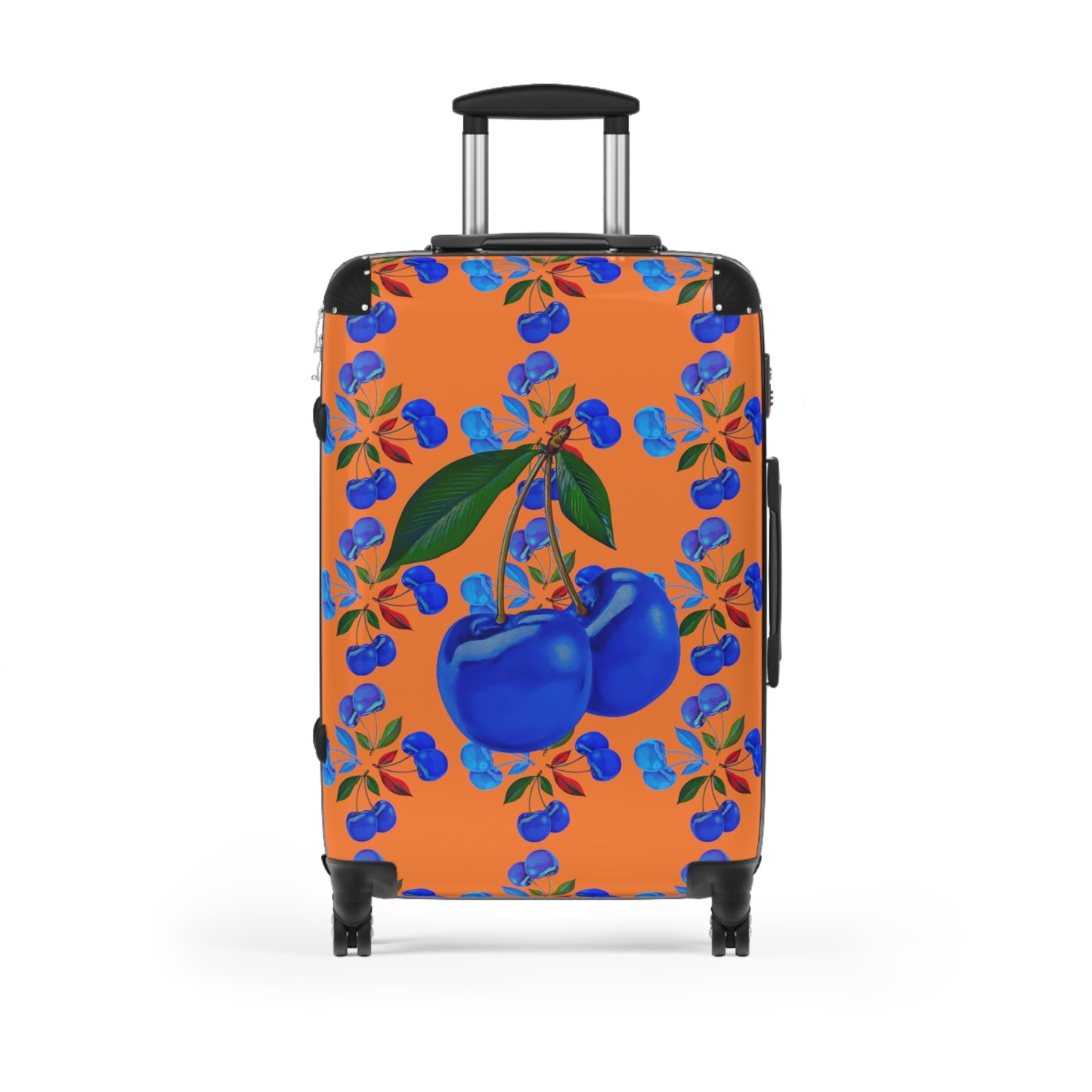 Runway Priority Elite Sure Travel Heavy Duty Easy Clean Anti Damage Suitcase in Blue Cherry©