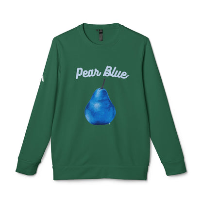 Pear Blue© Luxturnal© Adidas® Unisex Super Soft Deluxe Cozy Fleece Crewneck Sweatshirt