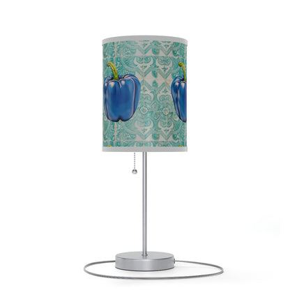 Pepper Blue© Lamp on a Stand, US|CA plug