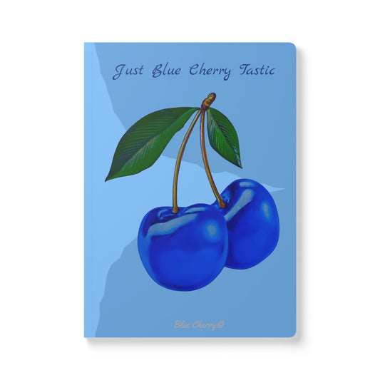 Blue Cherry© Softcover American Made Wonderful Thoughts Journal (with Inside Prints)