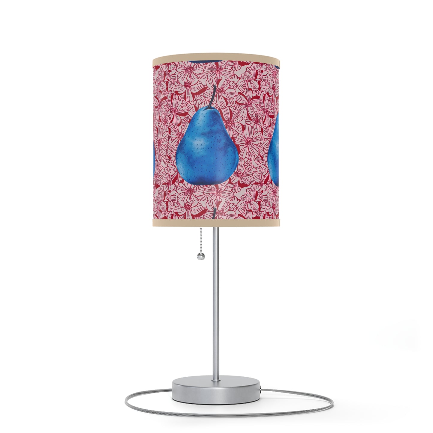 Pear Blue© Lamp on a Stand, US|CA plug