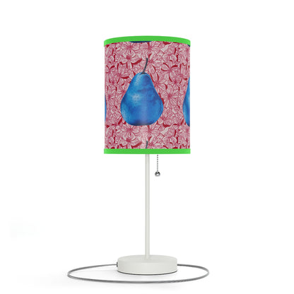 Pear Blue© Lamp on a Stand, US|CA plug