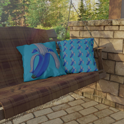 Banana Blue© European Soft Stylish Porch Comfort Plush Outdoor Anti-Mold All Weather Easy Clean All Year Square Pillows