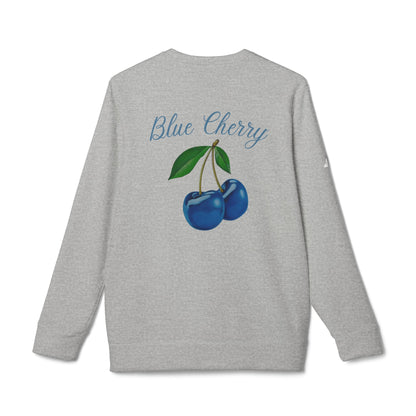 Blue Cherry© Luxturnal© Adidas® Unisex Super Soft Deluxe Cozy Fleece Crewneck Sweatshirt