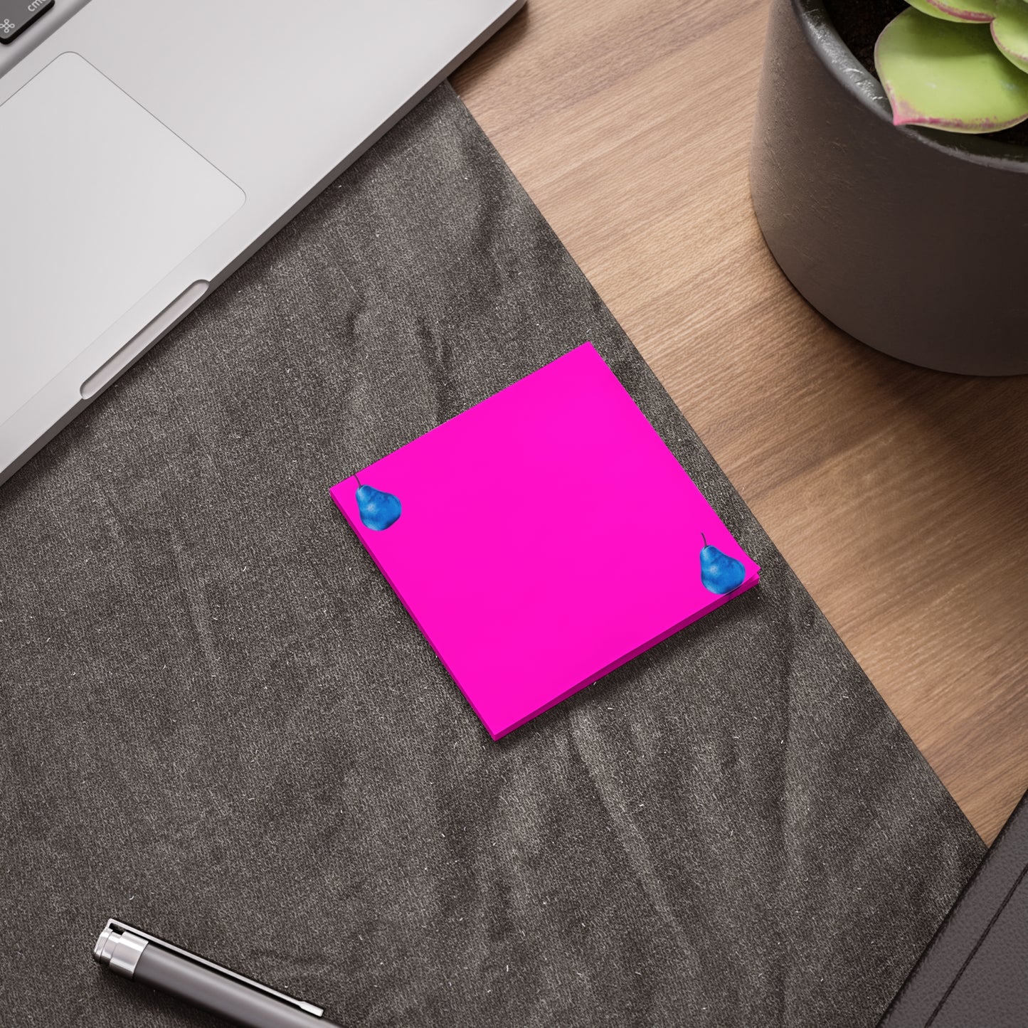 Post-it® Pear Blue© Note Pads Assembled in the USA