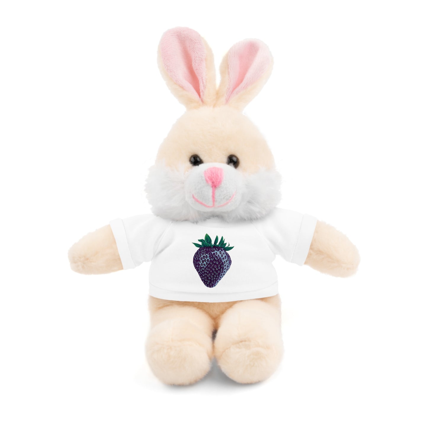 Concord Strawberry© Luxor & Swartz Plush Plump and Cozy Huggable Stuffed Animals with Tee Easy Clean Easy Unique Gift