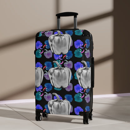 Runway Priority Elite Sure Travel Heavy Duty Easy Clean Anti Damage Suitcase in Pepper Blue©