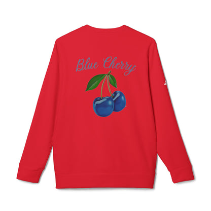 Blue Cherry© Luxturnal© Adidas® Unisex Super Soft Deluxe Cozy Fleece Crewneck Sweatshirt