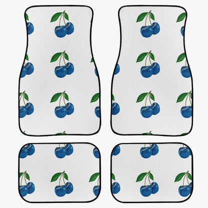 Blue Cherry© Car Floor Mats - 4Pcs