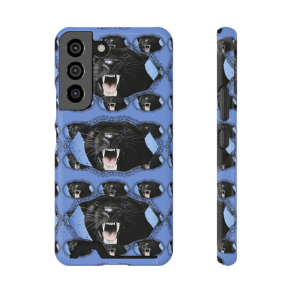 Panther Roar© Limited Edition Slim Lightweight DuraFlex© Safe Impact Resistant Phone Case With Card Holder Compatible with iPhone 13, and Samsung Galaxy S21, S22 models