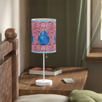 Pear Blue© Lamp on a Stand, US|CA plug