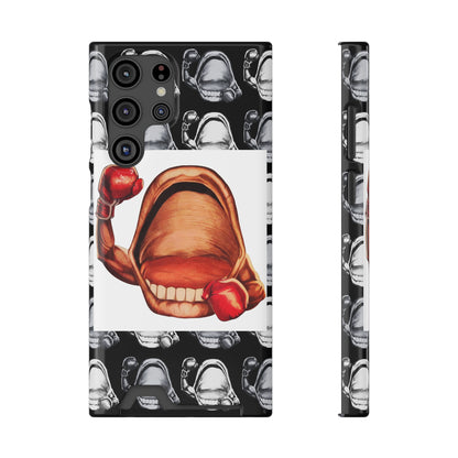 Power Punch© Limited Edition Slim Lightweight DuraFlex© Safe Impact Resistant Phone Case With Card Holder Compatible with iPhone 13, and Samsung Galaxy S21, S22 models