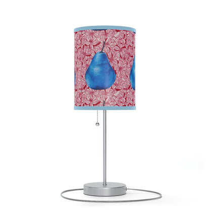 Pear Blue© Lamp on a Stand, US|CA plug