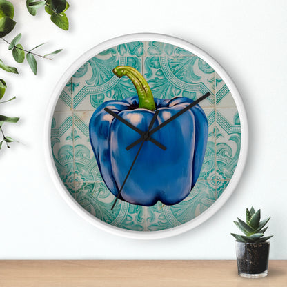 Pepper Blue© Wall Clock