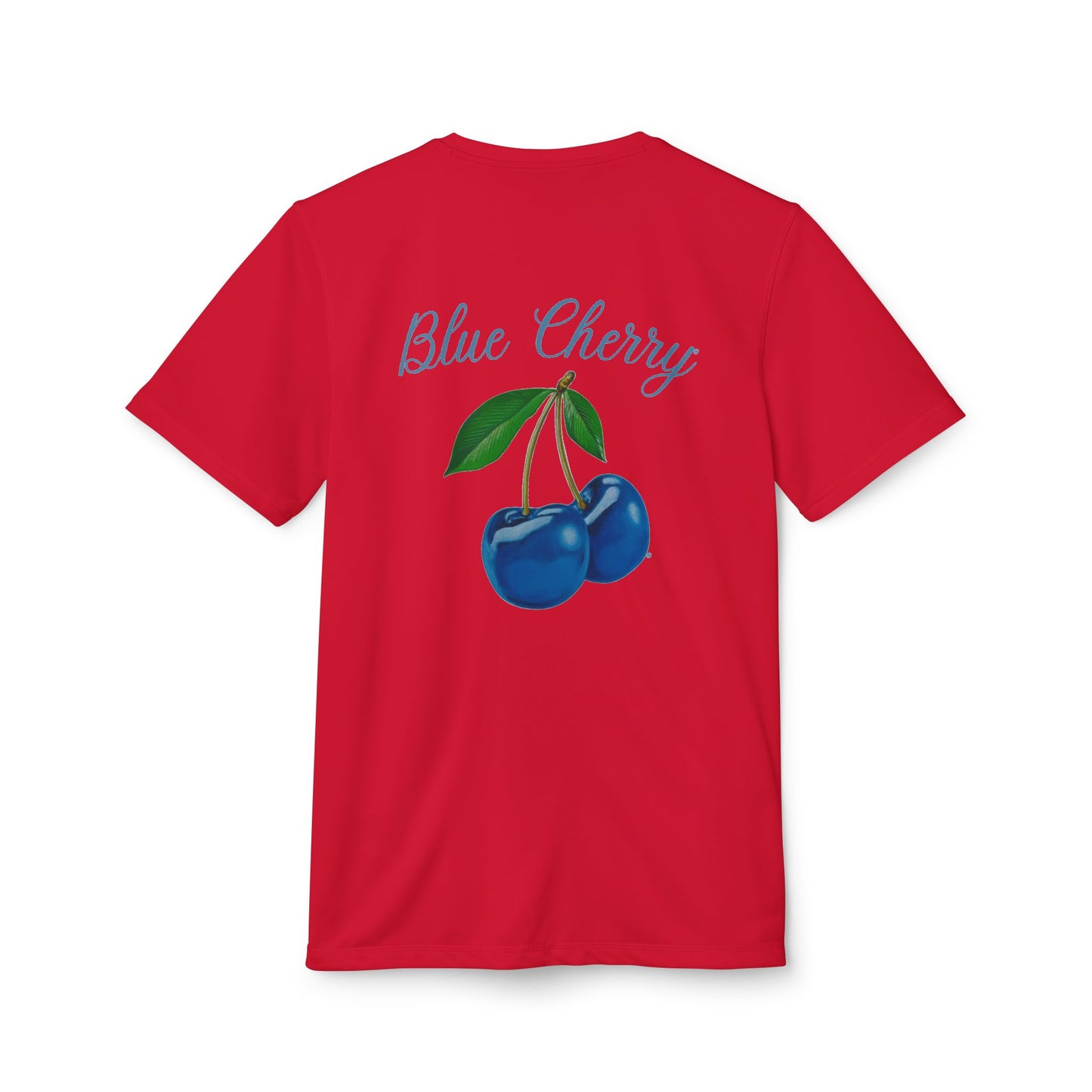 Adidas® Blue Cherry© Luxturnal© 50+ UPF Protection Soft Light Comfort Relaxed Deluxe Unisex Sport T-shirt