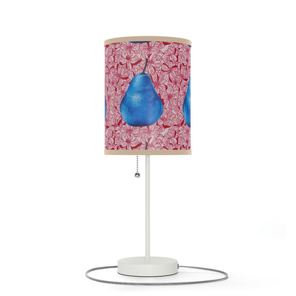 Pear Blue© Lamp on a Stand, US|CA plug