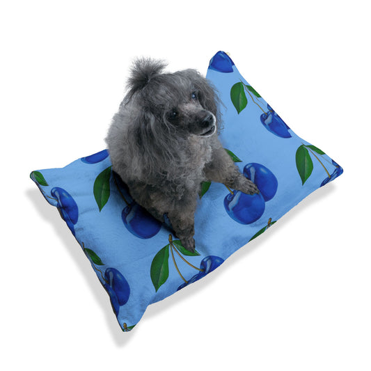 Blue Cherry© Luxturnal Deluxe Feather Soft Fleece Easy Clean Anti Stain Comfort Soft Pet Bed