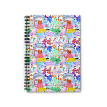 Ocean Dream© Always Perfect Simply Sweet Spiral Notebook - Rule Lined