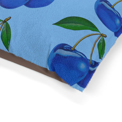 Blue Cherry© Luxturnal Deluxe Feather Soft Fleece Easy Clean Anti Stain Comfort Soft Pet Bed