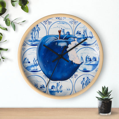 Apple Blue© Wall Clock