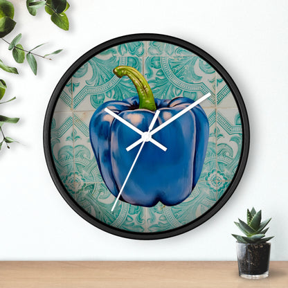 Pepper Blue© Wall Clock