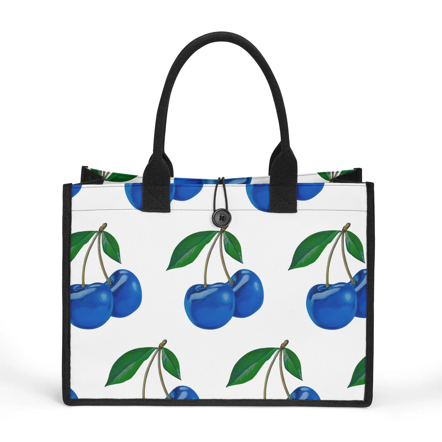 Blue Cherry© Premium Canvas Tote Bag（3 layers）