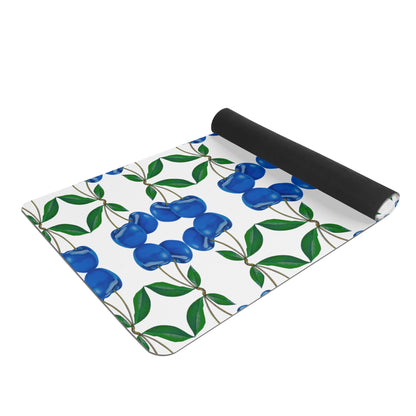 Blue Cherry© 4mm Rubber Yoga Mat