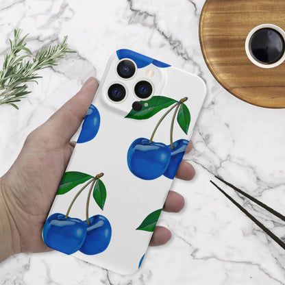 Blue Cherry© iPhone 15 Pro Max Phone Case