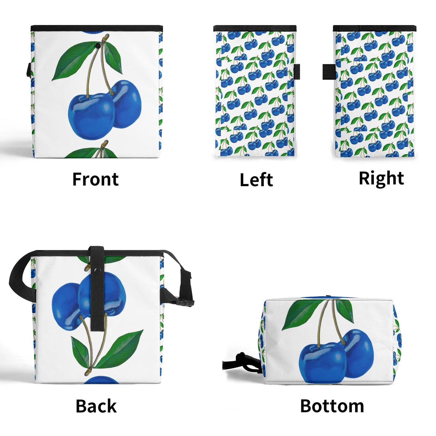 Blue Cherry© Super Sturdy Hanging Storage Trash Car Organizer Bag