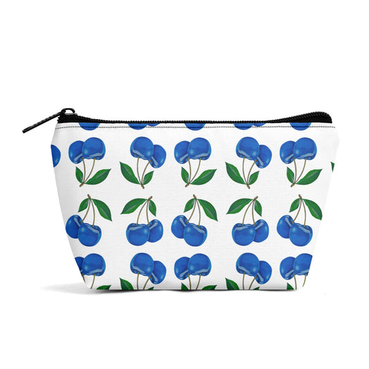 Blue Cherry© Style and Fun 300D Zipper Wristlet Bag