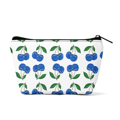 Blue Cherry© Style and Fun 300D Zipper Wristlet Bag