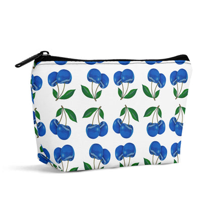 Blue Cherry© Style and Fun 300D Zipper Wristlet Bag