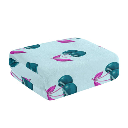 Blue Cherry© Limited Edition Pop Comfy Easy Dry Bath Towel