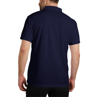 Blue Cherry© Limited Edition Pop Unisex Adult Soft Cotton Polo Shirt