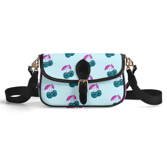 Blue Cherry© Limited Edition Pop Womens PU Chain Shoulder bags